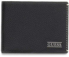 Guess Men's leather wallet SMBOGSLEA20-BLA