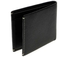 Guess Men's leather wallet SMBOGSLEA20-BLA