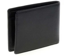Guess Men's leather wallet SMTOCSLEA20-BLA