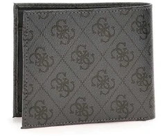 Guess Men's leather wallet SMVELELEA20-BLA