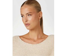 Biżuteria GUESS JUBN04616JWYG. Naszyjnik, Kolor auksinė. Kobieta.