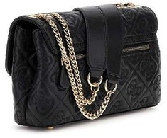 Juoda torebka Guess Adelasia na ramię i crossbody