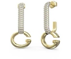 Guess Oh My G Fashion paauksuoti kabantys auskarai JUBE04520JWYGT/U