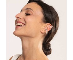 Biżuteria GUESS JUBE03296JWRH. Kolczyki, Kolor pilka. Kobieta.