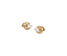 Guess Playful auksinis-plated earrings Aurora JUBE06233JWYGT/U