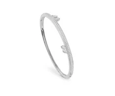 Guess Sidabrinė apyrankė su kubiniu cirkoniu „Nuances JSBB04511JWRH“