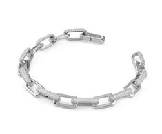 Guess Massive bracelet with zircons Nuances JSBB04537JWRH