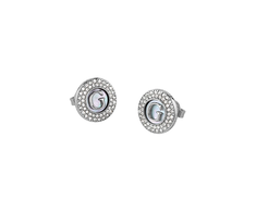 Guess Steel stud earrings G Talisman JUBE06211JWRHT/U