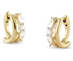 Guess Gold-plated earrings with zircons Nuances JSBE04514JWYGT/U