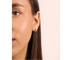 Guess Gold-plated earrings with zircons Nuances JSBE04514JWYGT/U