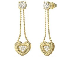 Biżuteria GUESS JUBE05462JWYG. Kolczyki, Kolor auksinė. Kobieta.
