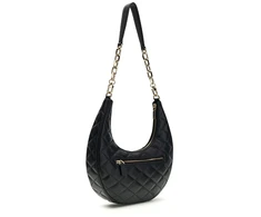 Guess Moterų rankinė Frances Banana Bag HWQG2241010-BLA