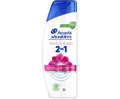 Head&amp;Shoulders Švelnus ir šilkinis 2in1 šampūnas ir kondicionierius nuo pleiskanų 330 ml