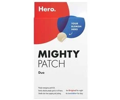 Hero Pleistrai odos trūkumams Mighty Patch Duo (The Original &amp; Invisible Hydrocolloid Patches) 12 vnt.