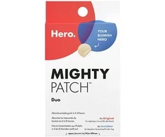 Hero Pleistrai odos trūkumams Mighty Patch Duo (The Original &amp; Invisible Hydrocolloid Patches) 12 vnt.