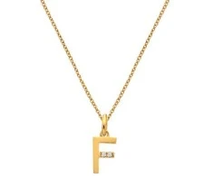 Hot Diamonds F Jac Jossa Soul paauksuotas karoliai DP944 (grandinė, pakabukas)