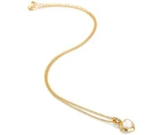 Hot Diamonds Jac Jossa Soul DP1000 subtilus deimantų ir perlų karoliai (grandinė, pakabukas)