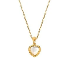 Hot Diamonds Jac Jossa Soul DP1000 subtilus deimantų ir perlų karoliai (grandinė, pakabukas)