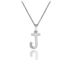Hot Diamonds Micro J Classic DP410 karoliai (grandinė, pakabukas)