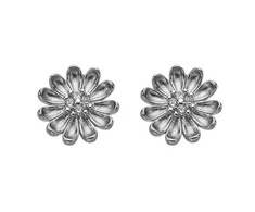 Hot Diamonds Earrings Flower Proud of You Sidabrinis Whisper SWE009