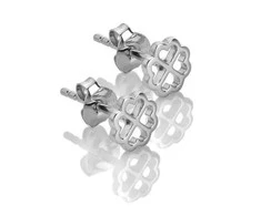 Hot Diamonds Sidabrinis earrings Four-leaf clover Sidabrinis Whisper SWE010
