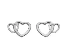 Hot Diamonds Sidabrinis heart earrings Sidabrinis Whisper SWE006