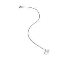 Hot Diamonds Sidabrinis Heart Necklace Sidabrinis Whisper SWP006