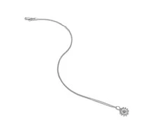 Hot Diamonds Sidabrinis pakabukas Thank You Sidabrinis Whisper SWP012 (chain, pendant)