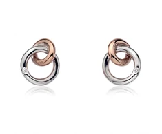 „Hot Diamonds Eternity“ susijungiantys auskarai DE309