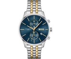 Hugo Boss Laikrodis BOSS 1513976. Kwarcowy, Kolor mėlyna. Mężczyzna.