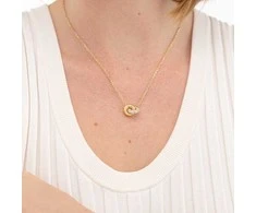 Hugo Boss Beautiful auksinis-plated pakabukas for women Live Precious 1580755
