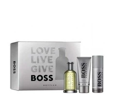 Hugo Boss "Boss No. 6 Bottled" - EDT 100 ml + dušo želė 100 ml + dezodorantas purškiklis 150 ml