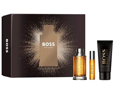 HUGO BOSS BOSS The Scent rinkinys vyrams (EDT, 100 ml + EDT, 10 ml + dušo želė, 100 ml)