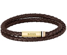 Hugo Boss Dviguba odinė apyrankė Ares 1580670