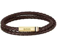 Hugo Boss Dviguba odinė apyrankė Ares 1580670
