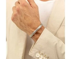 Hugo Boss Elegantiška tvirta vyriška apyrankė 1580671