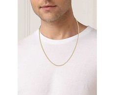 Hugo Boss Evan 1580585 Minimalist Steel Gold Plated Men´s Chain