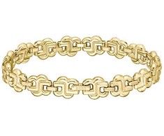 Hugo Boss Madinga paauksuota apyrankė Double B 1580741