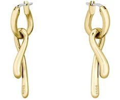 Hugo Boss Fashion auksinis plated steel 2in1 earrings 1580704