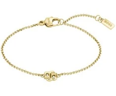 Hugo Boss Madinga paauksuota moteriška apyrankė Double B 1580698