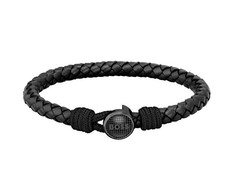 Hugo Boss Biżuteria BOSS 1580468M. Bransoletka, Kolor juoda. Mężczyzna.