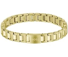 Hugo Boss Gold-plated bracelet for men Candor 1580753