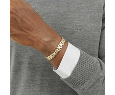 Hugo Boss Auksuota apyrankė vyrams Metal Links Essentials 1580711