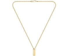 Hugo Boss Paauksuotas vyriškas karoliai Kassy Emblem 1580678