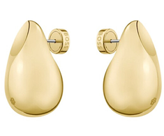 Hugo Boss Gold-plated Tear Drop Selena Statement Earrings 1580824