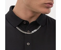 Hugo Boss Išskirtinis vyriškas plieno vėrinys „Kassy 1580769“