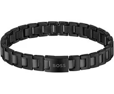 Hugo Boss Juodas men´s steel bracelet Candor 1580752