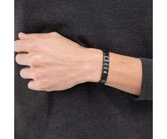 Hugo Boss Juodas men´s steel bracelet Candor 1580752