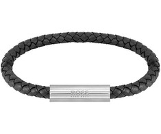 Hugo Boss megzta odinė apyrankė vyrams 1580152