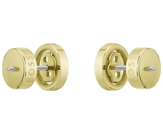 Hugo Boss Luxury auksinis-plated earrings Double B 1580826